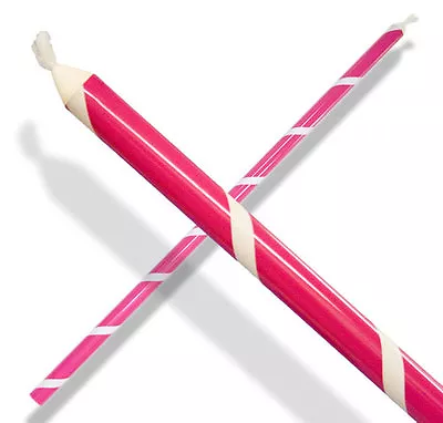 APPEARING JUMBO PINK HAPPY BIRTHDAY CANDLE 4 Foot FT Growing Pole Magic Gag Kid • $19.89