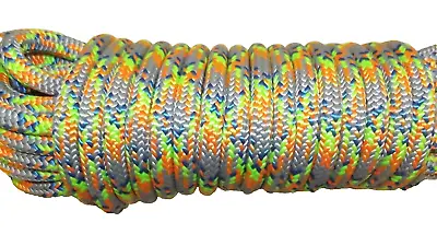 NEW 7/16  (11.5mm) X 62' 24-Strand Arborist Climbing Rope Double Braid • $41.50