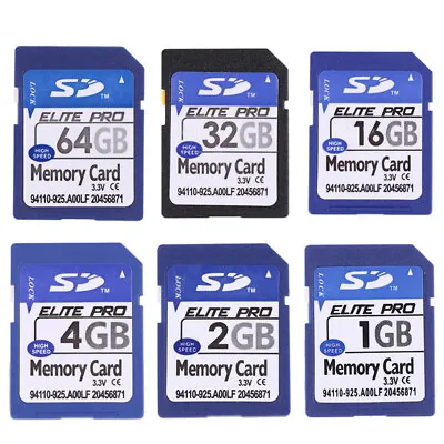 S D Card 1GB 2GB 4GB 8GB 16GB 32GB 64GB Secure Digital Flash Memory C!DB • $6.04