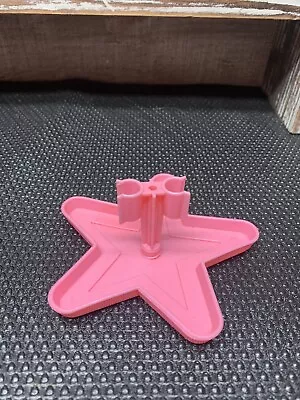 Vintage 1976 Superstar Barbie Doll Pink Star Plastic Stand Mattel Taiwan • $16.99