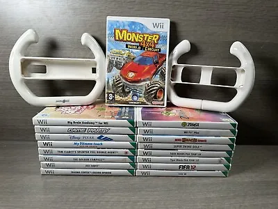 £27 • Buy Wii 17 Game Bundle Joblot Monster Just Dance Up Zumba Wii Fit Plus Game Party