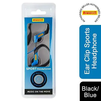£6.17 • Buy Pirelli Ear Clip Sports Headphone Black / Blue