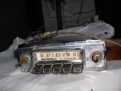 Vintage Car Motorola All Transistor Radio #423 47 524 • $50