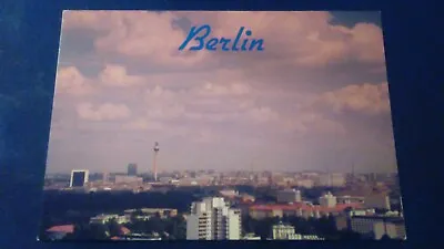 £0.87 • Buy Beautiful Older Art Postcard Berlin East Panoramic View TV Tower Ungel. Um 1980 Bg67