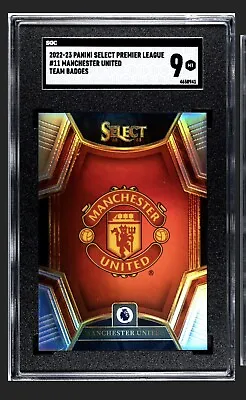 Manchester United Panini Select Team Badges #11 Mint Collectors Item • $97.86