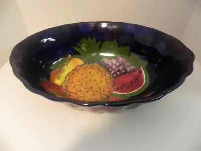 Mexican Fruit Bowl Serving Dish - Watermelon Pineapple Etc • $29.99