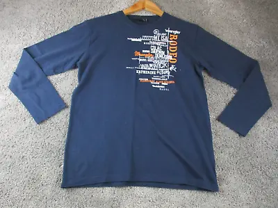 Wrangler Youths/Teens Tee T-Shirt Age 14 Cotton Long Sleeve Rodeo Western • $14.99