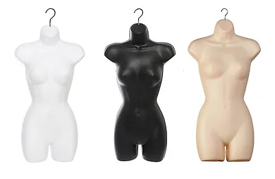 £12.99 • Buy  Quality Guaranteed Female Hanging Full Body Mannequin  Form Torso Display 