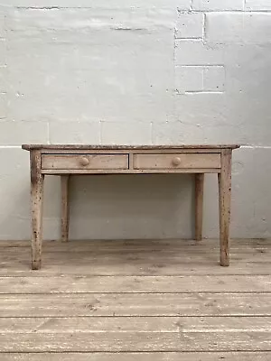 Antique Pine Farmhouse Table  • £395