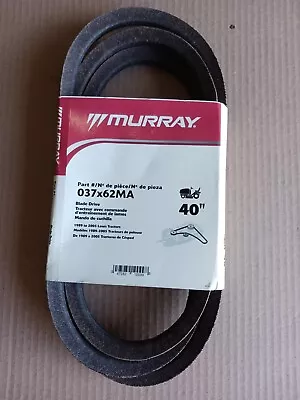 OEM Murray Mower Murray 40  Lawn Mower Blade Belt 90-'97 37X62MA 037X62 037X62MA • $15