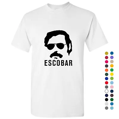 Pablo Escobar Narcos Cocaine Drug Colombia Retro Art Men T Shirt Tee Top S - 5XL • $21.99