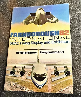 £3.65 • Buy Farnborough International 1982 Sbac Official Programme 