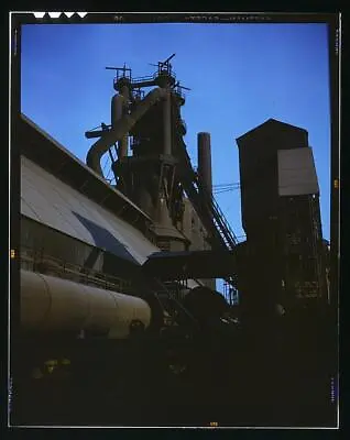$10 • Buy Blast Furnace,Carnegie-Illinois Steel Corporation Mill,Etna,Pennsylvania,PA,1941