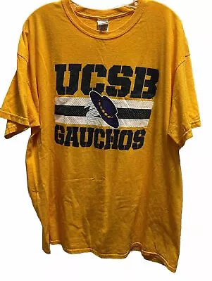 UC Santa Barbara Gauchos T Shirt Xl Short Sleeve Adult 100% Cotton • $16.25