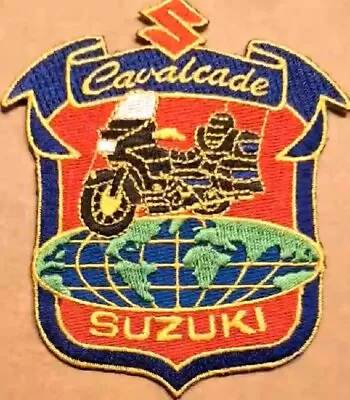 Suzuki Cavalcade 1980s Embroidered Iron On Patch • $72.25