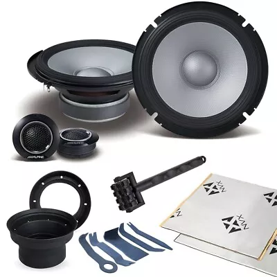 Alpine S2-S65C 160W 6.5  Component Speaker System With Accessories • $149.95