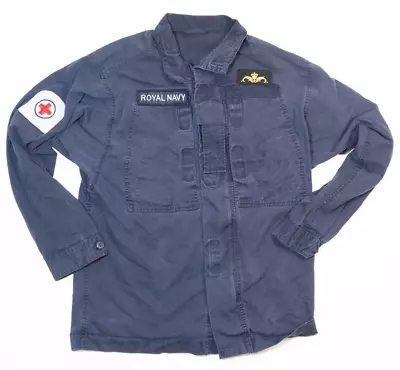 £10.99 • Buy British Royal Navy Surplus Warm Weather Cotton Combat Jacket 