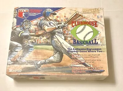 Vintage Clubhouse Baseball Board Game MLB 1989 No Missing Cards - Rare Find • $59.95