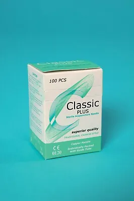 5x Boxes Of 100 Classic Plus Acupuncture Needles 40mm X 0.22 NHS Physio DPD Ship • £40