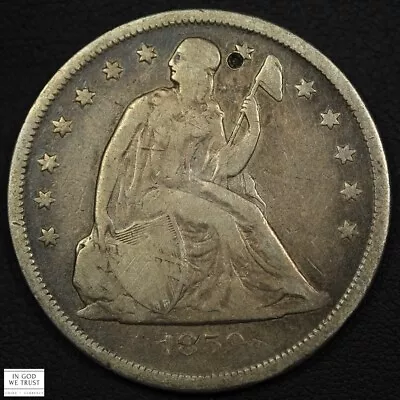 1859 O No Motto Seated Liberty Silver Dollar $1 • $300