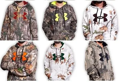 Under Armour Men's Camouflage Fleece Hoodie • £24.99