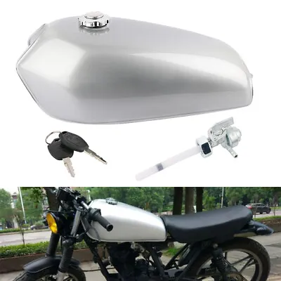 Motorcycle Fuel Gas Tank For CG125 2.4 Gallon 9L Cafe Racer Honda Universal • $238.78