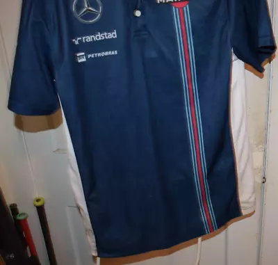 Williams Martini Racing  Team Polo Shirt Medium • $15