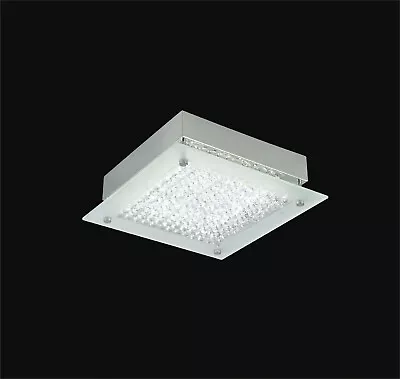 Led Fixture LED Crystal Ceiling Mount L:10 XW:10 XH:3  12W • $210