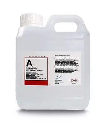 £14.35 • Buy Pure Acetone Salon Use 500ml 1L - 25L Multi Listing