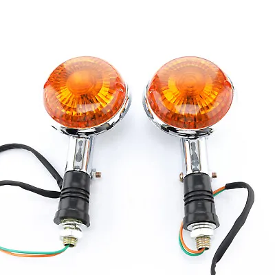 2pcs Turn Signal Indicators Light Blinker For Yamaha Virago 250/535 XV250 XV700 • $17.91