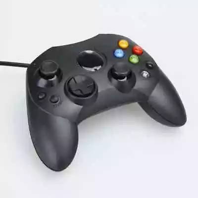 DualShock Gamepad Game Controller Joypad For Microsoft Original XBOX Black • $17.90