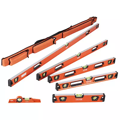 VEVOR 6PCS Magnetic Torpedo Level Set 10/16/24/32/48/78  Bubble Spirit Level. • $91.34