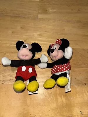 Vintage 2001 Kellogg's Cereal Walt Disney Mickey And Minnie Mouse Mini Lot 2 • $8