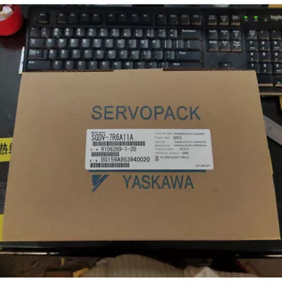 1PC New Yaskawa SGDV-7R6A11A Servo Motor SGDV7R6A11A In Box Expedited Shipping • $364.72