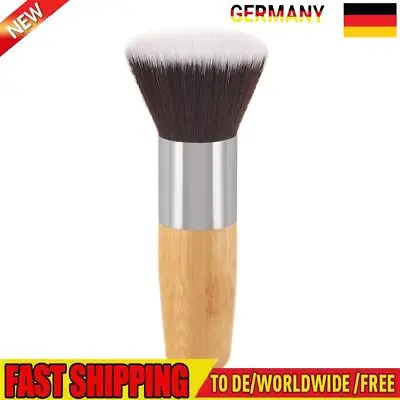 Foundation Brush Bamboo Handle BB Contour Blending Makeup Tool • £3.28