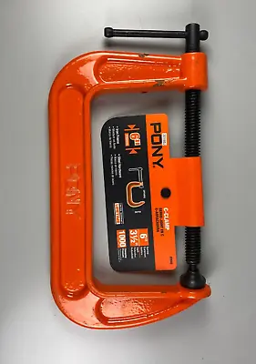 Pony 2660 6 Inch C Clamp Orange • $14.99