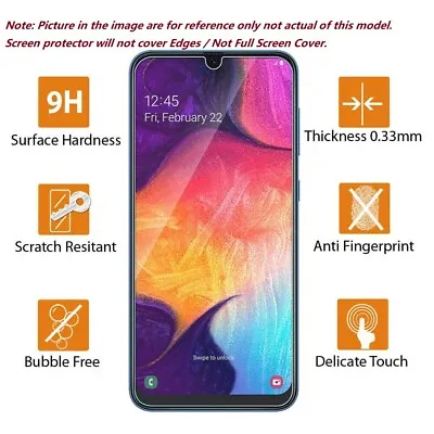 For Samsung A52 A20E A40 A71 A20 A50 A32 Clear Tempered Glass Screen Protector • £1.79