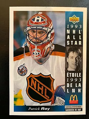 1993-94 McDonalds Upper Deck Hockey Cards - Pick From List • $0.73