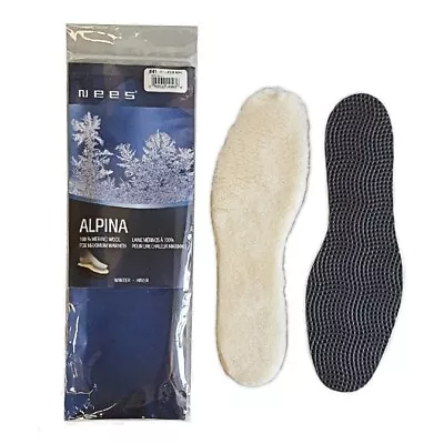 Alpina Lambswool Sheepskin Insoles Inserts All Sizes Replacement For Ugg Bearpaw • $13.99