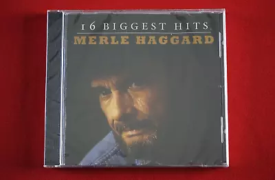 Merle Haggard 16 Biggest Hits CD Okie From Muskogee Workin Man Blues New Sealed • $10.95