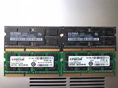 16GB 4x4 GB  Ram MacBook Pro IMac Mid 2012 Late 2012 A1286 A1418 MD093LL/Memory • $29