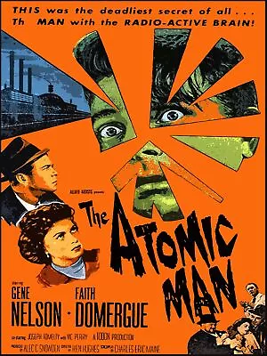 Decoration Poster Print.Wall Dorm Art Decor.Home Interior.Atomic Man Movie.11193 • $60