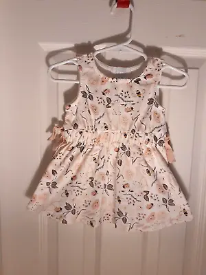 Maggie And Zoe Baby Dress Sz 12M Bees Butterfly Ladybug Flower Bird Nest Bows • $6.95