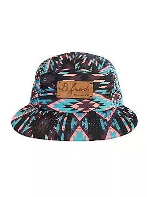 B Fresh AZTEC NIGHTSHADE 5 PANEL Hat Cap Leather Strap Back Denver CO Southwest • $25