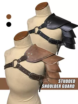 Medieval  Single Shoulder Armor Gladiator Knight Cosplay Pauldrons Costume • $23.64