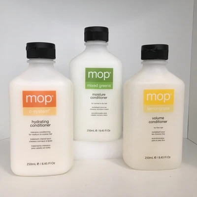 $18.75 • Buy Mop Conditioner Lemongrass Volume OR Mixed Green Moisture 8.45 Oz 