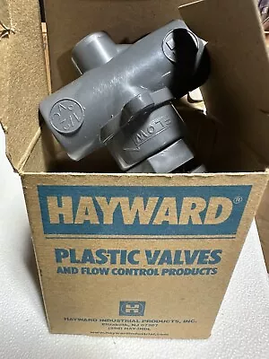 NEW Hayward NV10050T 1/2  NPT Needle Valve PVC • $34