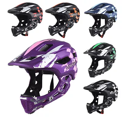 Lixada Detachable Kids Full Face Helmet 2-in-1 Bike Helmet For Offroad P4A1 • $35.83