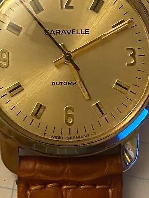 Men's Vintage West Germany AUTOMATIC Watch CARAVELLE Running • $119