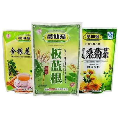 Mixed Herbal Tea - Ban Len Gan Honeysuckle & Mulberry Chrysanthemum 16 Packets • $22.99